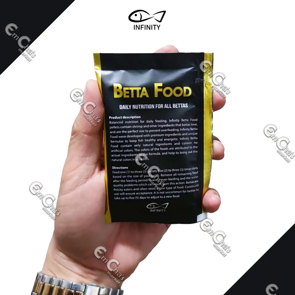 Infinity Betta Food 12g (ff) Betta Fish Food Daily Nutrition for All Bettas