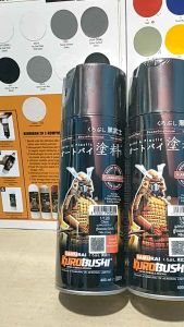 Pilok Pilox Cat Samurai Clear 128 Glossy Pernis Transparan Bening Mengkilap 400ml Cat Semprot Samurai Paint Kurobushi Aerosol 400 ml