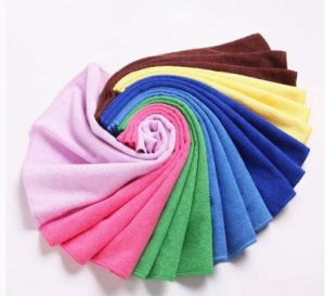 Handuk Olahraga Polos Ukuran 35x80cm 35x35cm Bahan Microfiber serbaguna BISA BAYAR DI TEMPAT COD