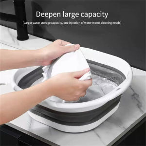 【Low Price】Foldable Laundry Basin Portable Multi-purpose Washbasin Adult Baby Bath Basin Bathroom Kitchen Accessories Wash Basin PhIeo