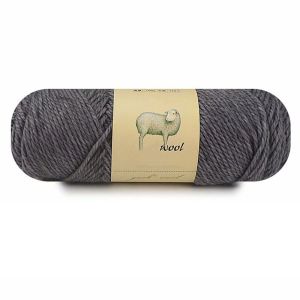 100g Wool Yarn Sweet Soft Wool Crochet Yarn Long Yarn Solid Color Hand-Knitting Thread for Baby Sweater Doll Scarf Supplies Woman Cardigan