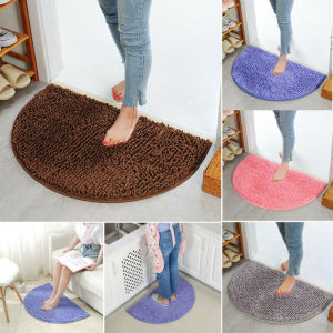 Quickly Drying Bathroom Floor Mat Red Carpet Chinese New Year Floor mat CNY carpet Anti Slip Absorbent Floor Mat Bath Mat Bathroom Door Mat Entrance Shower Rugs Semicircular Microfiber Carpet Home Decor