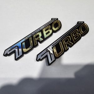 NMAX TURBO AKRILIK EMBLEM TURBO ACRYLIC 2 PC