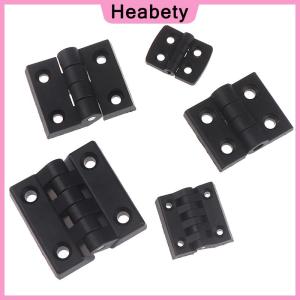 Heabety 1PCS Small Hinges Black Mini Plastic Door Bearing Butt Cabinet ABS Hinge