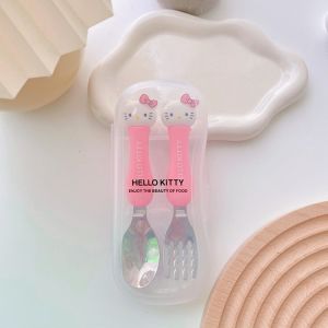 Hello kitty spoon and fork