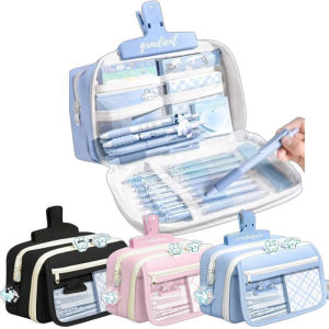 9Layer Pencil Case Large Capacity Waterproof ChildrenS Kawaii School Cases Pouch Bag Organizer Box Gift