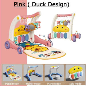 **Malaysia Seller**  2in1 playgym Baby Kick Play Musical Playmat Newborn 2in1 baby walker Tikar Bayi baby Playgym Piano
