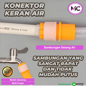 Konektor Selang Air Flexible Konektor Selang Air Sambungan Keran Multifungsi Penyambung Kran Pipa
