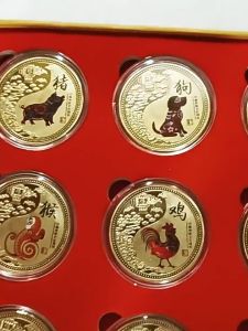 40mm Zodiac Horse Metal Coins 2026 Year of The Horse Souvenir Collector Gifts