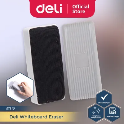 Deli Whiteboard Eraser Penghapus Papan Tulis 11 cm Tidak Meninggalkan Bekas Kualitas Tinggi E7810