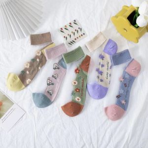 Stockings Non-marking Compilation Transparent Bottom Regulate Foot Temperature Moisture-wicking and Moisture-proof