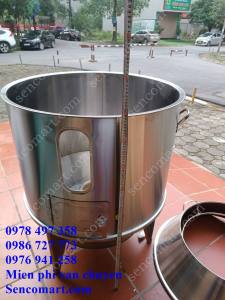 Lu quay gà vịt lò quay heo giá tốt inox 304