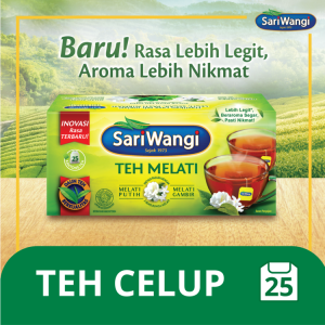 Sariwangi Teh Melati 25 Teh Celup - Triplepack
