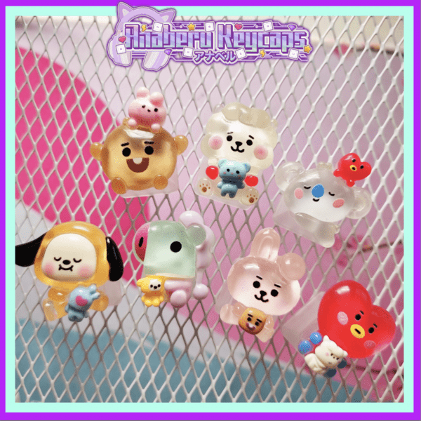 BTS Transparent Keycaps | Lazada PH