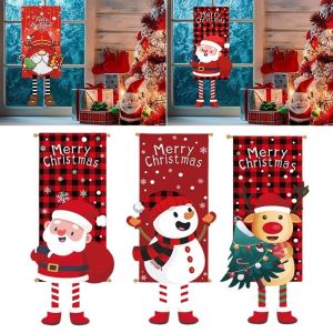 Christmas Hanging Flag Merry Christmas Decorations For Home Christmas Ornament Navidad Natal Noel