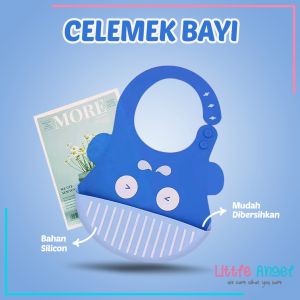 BABY BIB Celemek Makan Bayi Slaber Silikon Anak Bibs Karet Baby Burb Apron