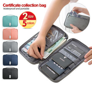 Travel Passport Holder Card Bag Wallet Travel Organizer Waterproof Handbag ID Card Holder Travel Bag