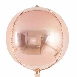DOWNA 50/60 inch Bóng bay 4D Bạc Vàng hồng Bóng bay bằng màng nhôm Trang trí Giáng sinh Hologram Bóng bay  loại Đồ trang trí tiệc