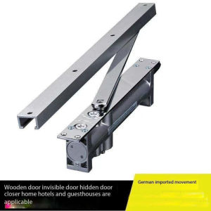 Concealed Hydraulic Buffer Door Closer hidden door closer closing speed adjustable