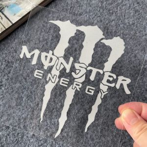 Outdoor Motorcycle Sticker Monster Ghost Claw Waterproof Decal