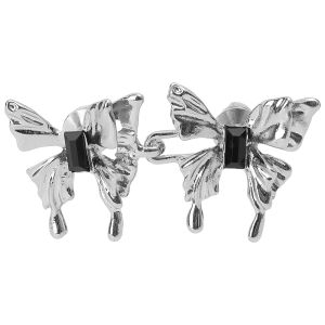 2Pairs Butterfly Square Crystal Waistband with Adjustable Waist Buckle for Women and Men Stylish Versatile Waist Accessories