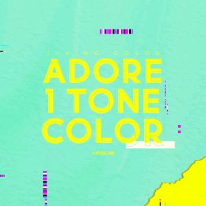 Softlens LIVING COLOR ADORE 1Tone Normal Warna Cantik Murah