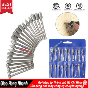 Set 20 Đầu Mài Kim Cương 3mm Chuyên Dụng Đa Năng Chất Lượng Cao