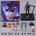 Action Figure Spiderman Miles Morales Best Quality Diy Sendi Fleksibel. 