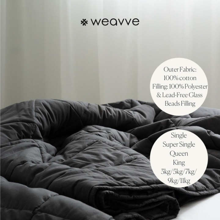 Weavve Weighted Blanket [gravity blanket blanket cotton heavy