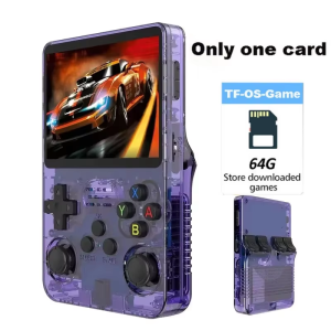 [🇵🇭 24h Delivery] Dollyy R36s Game Console 30000 Games GBA 3.5 Inch Color Screen GBA PSP PS1 128GB SD Card Open Source Linux Retro Portable Video Game