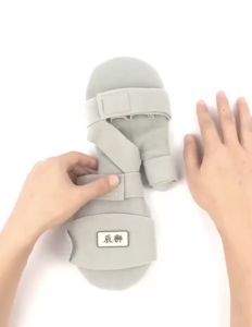 Resting Hand Splint Finger Separator Board Hand Immobilizer Brace Finger Straightening & Bending Correction Wrist Palm Support for Stroke Hemiplegia (Left)