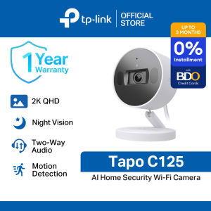 TP-Link Official Store | Tapo C125 | 2K QHD AI-Powered Magnetic Indoor WiFi IP Security Cctv Sale Camera Connect to Cellphone with Mic and Speaker