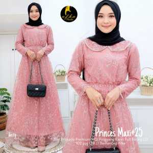 LESTARIJAYA MAxi Dress Vintage Milda Bahan Broklat Super Mewah