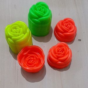 Cetakan Kue Putu Ayu  Mawar 36 pcs / 3Lusin Puding Agar agar Kue Kering