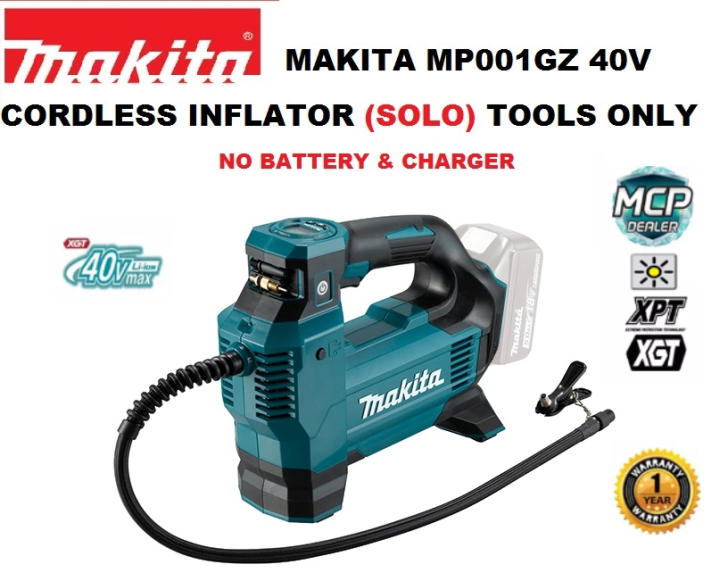 MAKITA MP001GZ 40V CORDLESS INFLATOR (SOLO) TOOLS ONLY | Lazada