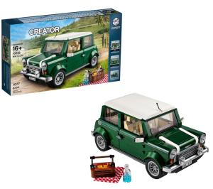 🚚ส่งภายใน24ชม🚚Retro รถ BMW mini cooper ใช้งานร่วมกับ Lego 1:1 อาคาร (1078 ชิ้น) building block ประกอบของเล่นเพื่อการศึกษาของขวัญคอลเลกชันตกแต่ง