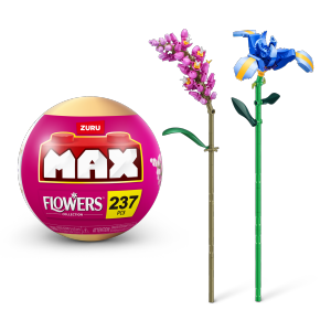 MAX Build More Premium Flowers Building Bricks Collection by ZURU