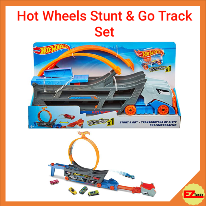 Mattel Hot Wheels Stunt Go Track Set GCK38 Lazada Singapore