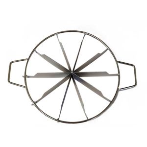 LINSBAYWU Stainless Steel Pizza Cutter Divide Equally with Handle Cake Slicers Baking Tool Durable Pancake Divider Bakery