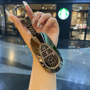 ซองกุญแจรีโมทรถยนต์ SDSgAlcantara สำหรับ Benz 2023 2024 Glc300L Glc260L C260L C20 C Class ปกป้องด้วยผ้าสักหลาด รุ่น StylingHJO