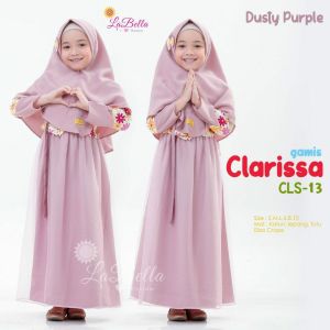 GAMIS TUTU HANBOOK ANAK CEWEK USIA 10-11 TAHUN BY LABELLA DRESS MUSLIM CANTIK WARNA PINK BAHAN KATUN JEPANG MIX TUTU ELIZA CREPE PAKAIAN NGAJI / LEBARAN MURAH MODEL KEKINIAN CLARISSA SERIES GAMIS PESTA PREMIUM MOTIF BUNGA TERLARIS BISA COD