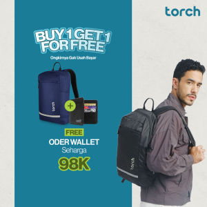 Torch Loka Backpack Office Tas Ransel Punggung Kuliah Kerja Laptop 15 inch