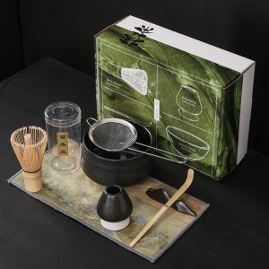 SG Seller Japan Matcha tea peremony premium kit set matcha tool brush bamboo matcha bowl baking tea set matcha whisk set