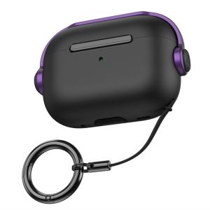 Automatic Pop-up Case Full-Body Shockproof Hard Protective Cover for AirPods Pro 2 Case with Secure Lock Clip for AirPods 3 Earphone Accessories