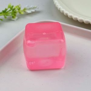 JOYNCLEON Đồ chơi giảm căng thẳng hình khối gel bông tuyết độ trong suốt cao dành cho trò chơi giác quan và giảm lo âu