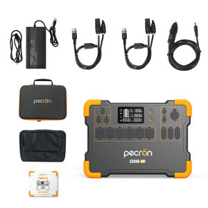 Pecron E2000LFP Portable Power Station(UPS) 1920Wh/2000W แบตเตอรี่สำรองพกพา แบตเตอรี่สำรองไฟ 220V
