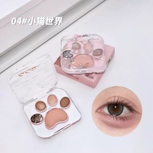 KAKASHOW Cats Claw Eyeshadow Palette Pearlescent Matte Powder Delicate Whitening Lying Silkworm Blush All-in-One P