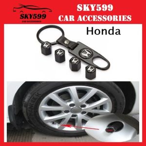 Styling Honda Car Wheel Tire Tyre Valve Stem Air Caps Car Cover 4Pcs【Set】