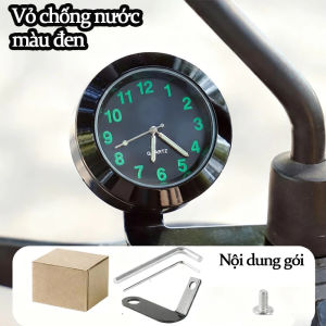 Đồng Hồ phát sáng Gắn Xe Dành Cho Xe Điện Vinfast Feliz & Evo Và Cho Mọi Loại Xe Máy