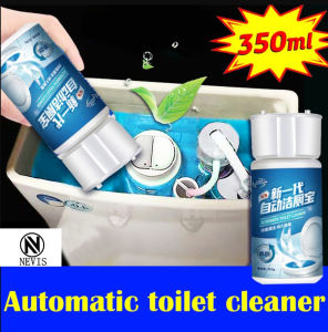 [Ready Stock + local seller] NEVIS 1pc Automatic toilet cleaning 350g toilet fluid deodorant and antibacterial toilet cleaner